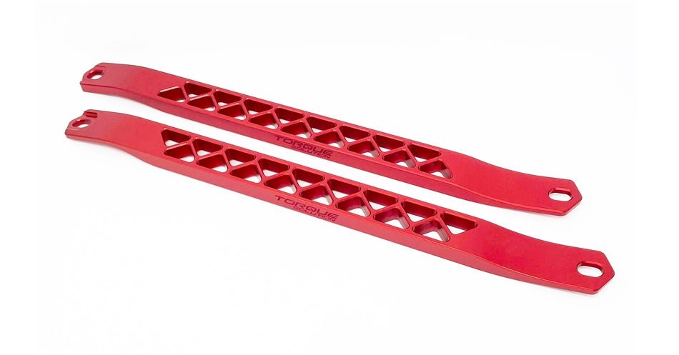 Torque Solution Billet Strut Cross Braces (Red): Toyota GR Supra MKV A90 / A91 - 704 Auto Parts