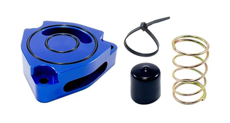 Torque Solution Blow Off BOV Sound Plate (Blue): Hyundai Veloster Turbo - 704 Auto Parts