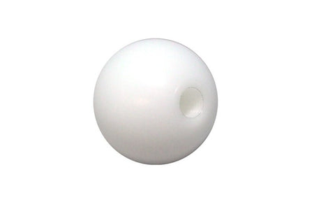 Torque Solution Delrin 50mm Round Shift Knob (White): Universal 10x1.25 - 704 Auto Parts