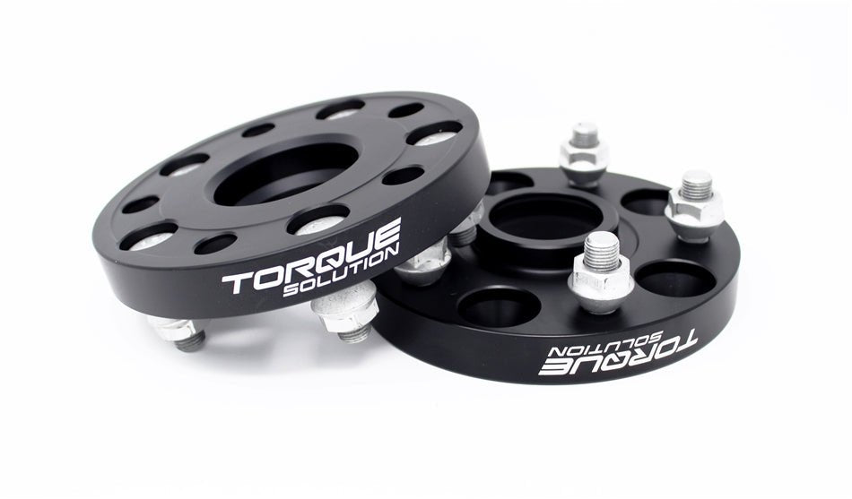 Torque Solution Forged Aluminum Wheel Spacer: Subaru 56mm Hub 5x100 - 25mm - 704 Auto Parts