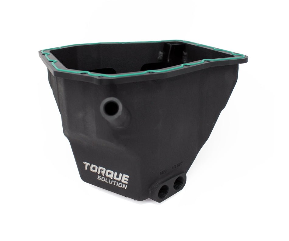 Torque Solution HD Oil Pan (Black): Subaru EJ Engines - 704 Auto Parts