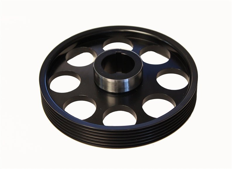 Torque Solution Lightweight Crank Pulley (Black): Hyundai Genesis Coupe 3.8 2010+ - 704 Auto Parts