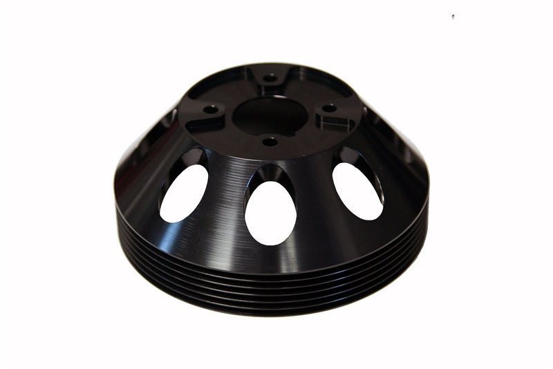 Torque Solution Lightweight Water Pump Pulley (Black): Hyundai Genesis Coupe 3.8 2010+ - 704 Auto Parts