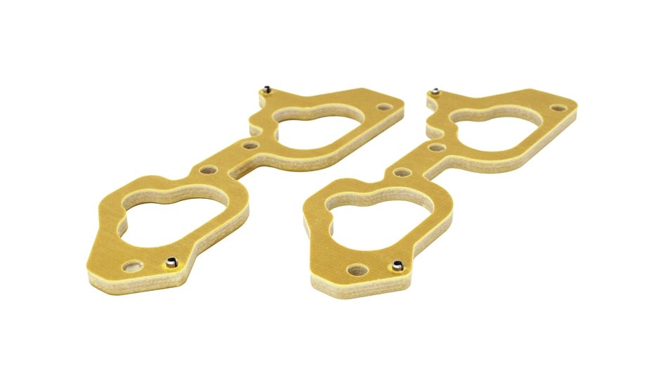 Torque Solution Phenolic Thermal Intake Spacers: 8mm for Subaru EJ Engines - 704 Auto Parts