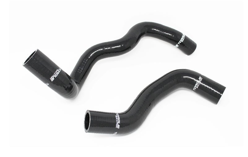 Torque Solution Silicone Radiator Hose Kit (Black): Ford Focus RS 2016+ - 704 Auto Parts