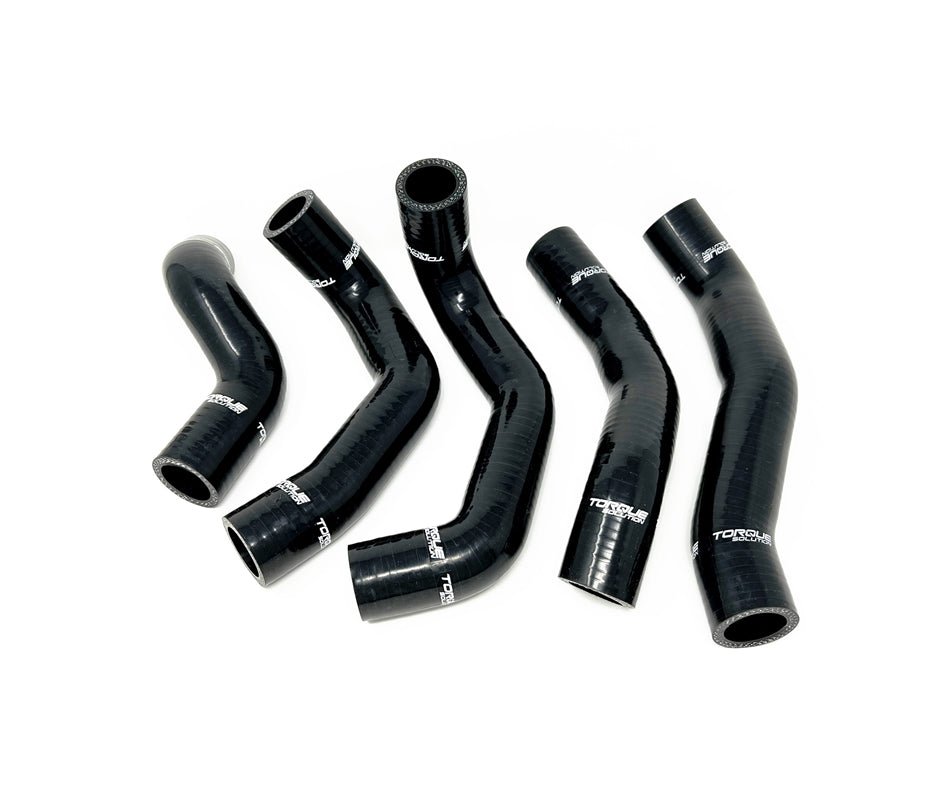 Torque Solution Silicone Radiator Hose Kit (Black): Hyundai Veloster 1.6 Turbo 2013 - 2017 - 704 Auto Parts