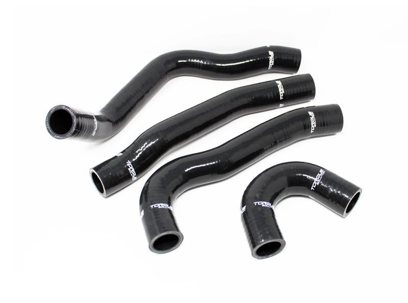 Torque Solution Silicone Radiator Hose Kit (Black): Mitsubishi Evolution X 2008 - 2015 - 704 Auto Parts