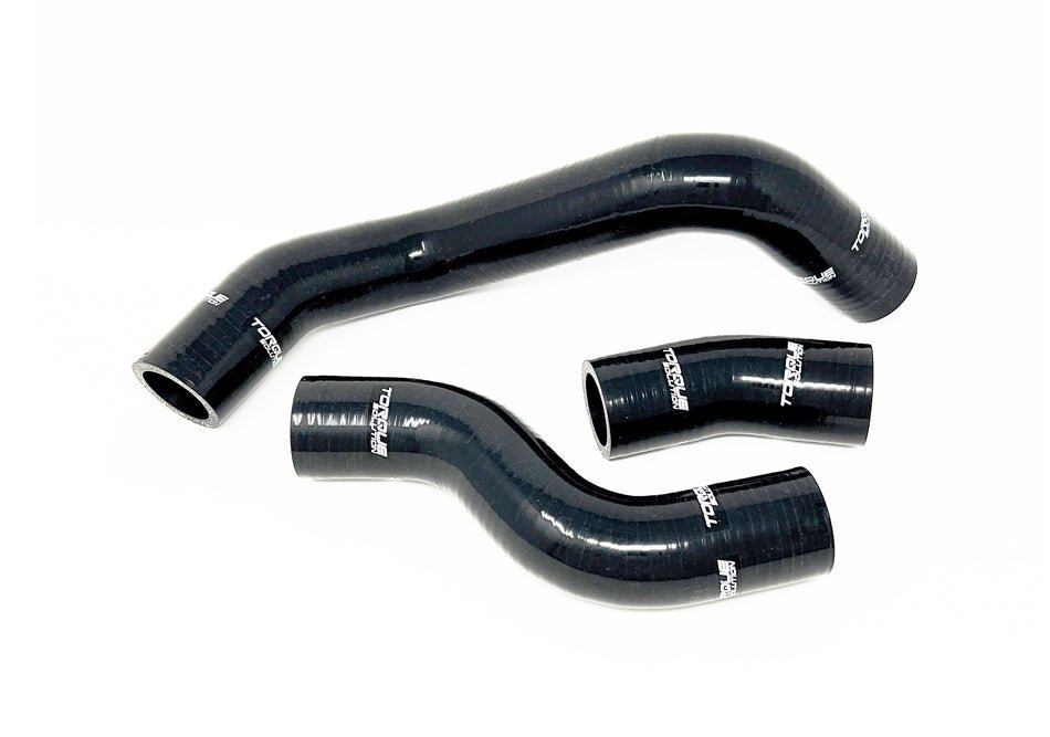 Torque Solution Silicone Radiator Hose Kit (Black): Subaru BRZ / Scion FR - S / Toyota 86 - 704 Auto Parts