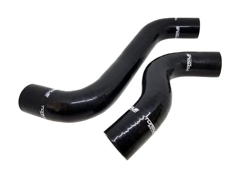 Torque Solution Silicone Radiator Hose Kit (Black): Subaru WRX 15 - 21 / Forester XT 14 - 18 - 704 Auto Parts