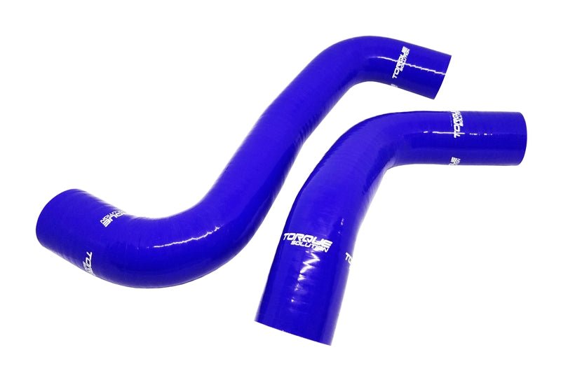 Torque Solution Silicone Radiator Hose Kit (Blue): Subaru WRX 08 - 14 / STI 08 - 18 / Forester XT 09 - 13 - 704 Auto Parts