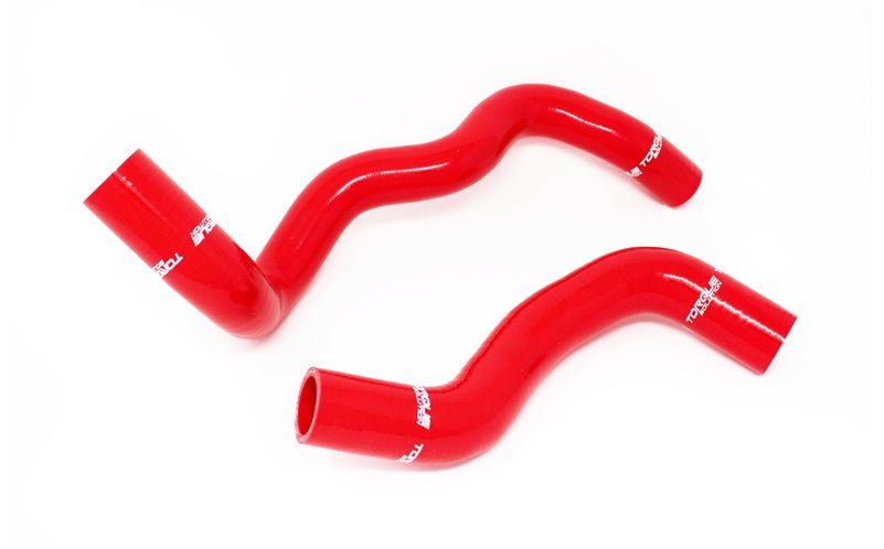 Torque Solution Silicone Radiator Hose Kit (Red): Ford Focus RS 2016+ - 704 Auto Parts