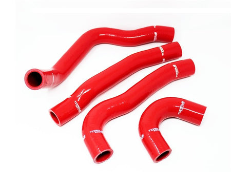 Torque Solution Silicone Radiator Hose Kit (Red): Mitsubishi Evolution X 2008 - 2015 - 704 Auto Parts