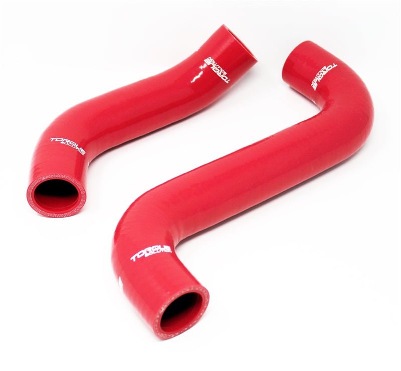 Torque Solution Silicone Radiator Hose Kit (Red): Subaru WRX 02 - 07 / STI 04 - 07 - 704 Auto Parts