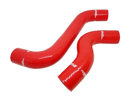 Torque Solution Silicone Radiator Hose Kit (Red): Subaru WRX 15 - 21 / Forester XT 14 - 18 - 704 Auto Parts