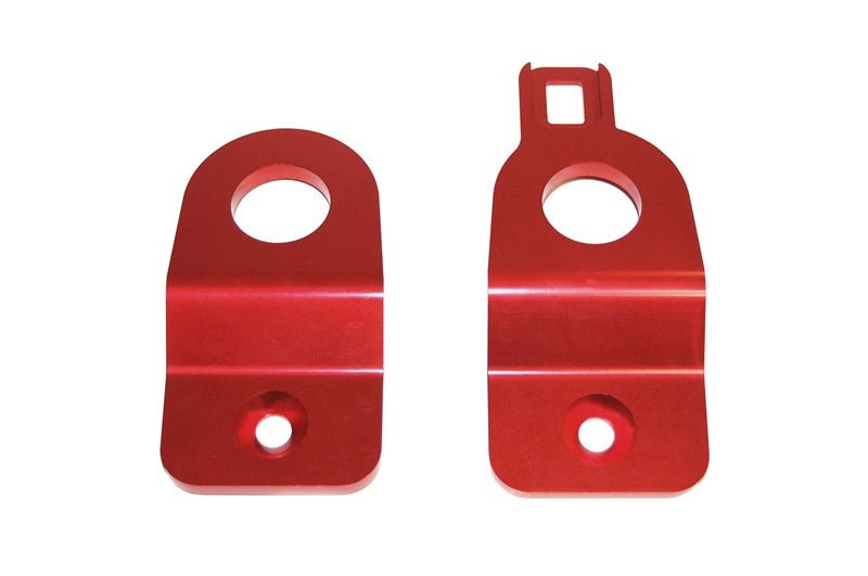 Torque Solution Subaru Radiator Stay Bracket (RED): Subaru Impreza Incl. WRX / STi 2002 - 2007 - 704 Auto Parts