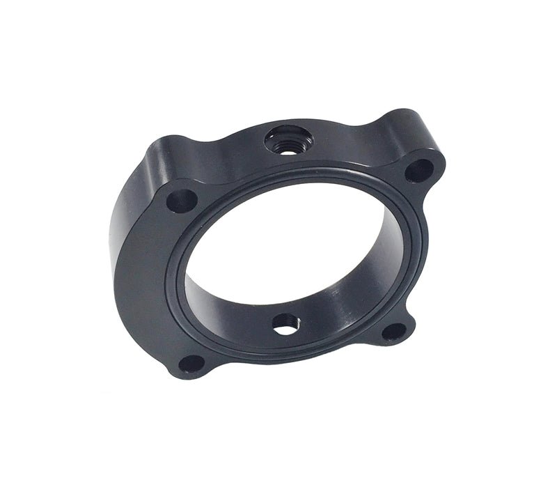 Torque Solution Throttle Body Spacer (Black): Hyundai Genesis Coupe 2.0T 2013+ - 704 Auto Parts