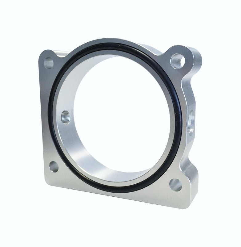 Torque Solution Throttle Body Spacer (Silver): Ford F - 150 3.5L Ecoboost / 3.7L V6 - 704 Auto Parts