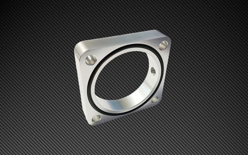 Torque Solution Throttle Body Spacer (Silver): Subaru BRZ / Scion FR - S 2013+ - 704 Auto Parts