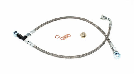 Torque Solution Turbo Oil Feed Line Kit: Subaru EJ w/ Garrett GT Series - 704 Auto Parts