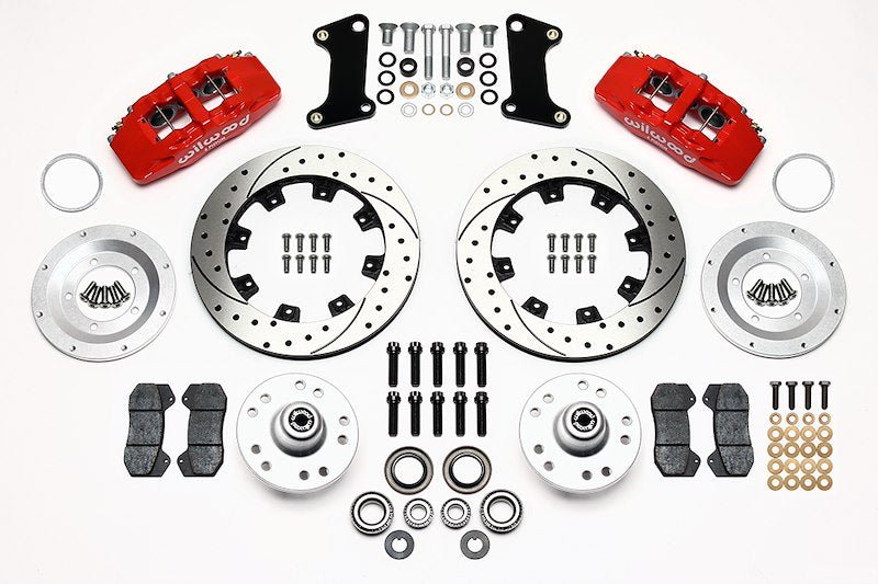 Wilwood Brakes Dynapro 6 Big Brake Disc Brake Conversion Kit 140 - 10510 - DR - 704 Auto Parts