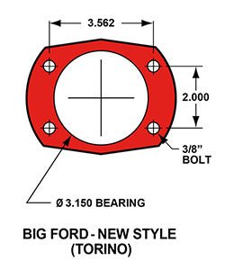 Wilwood Brakes Dynapro Low Profile Disc Brake Conversion Kit 140 - 11389 - D - 704 Auto Parts